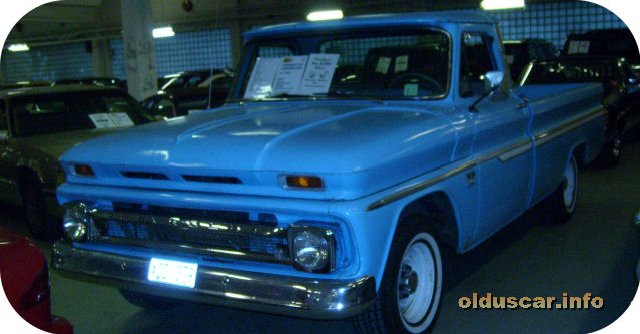 1966 Chevrolet C10 Custom Fleetside Long Bed pickup front